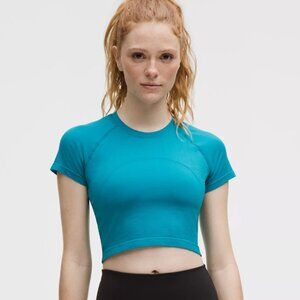 Lululemon Swiftly Tech Cropped Short-Sleeve Shirt 2.0